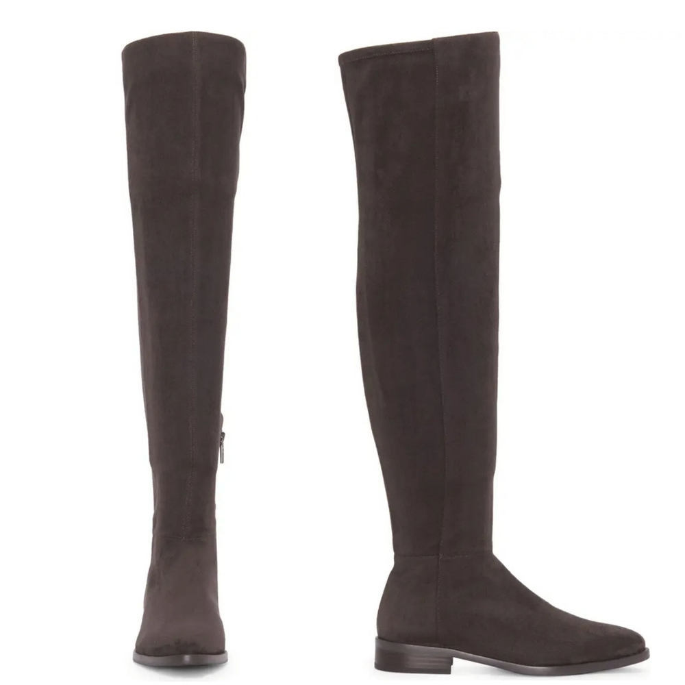 Classy Chic Fitted Vince Camuto Slate Gray Boots - Picture 3 of 8